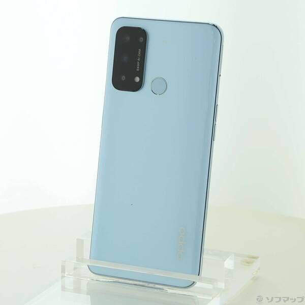 中古品〕 OPPO Reno5 A 128GB アイスブルー CPH2199 SIMフリー【258