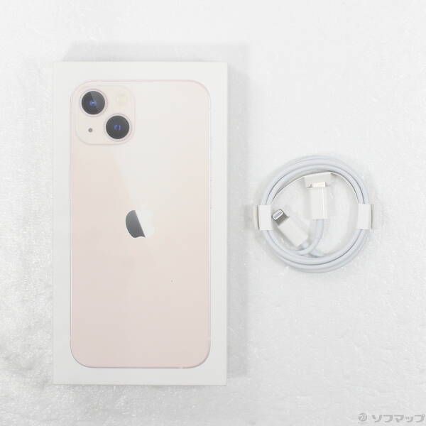 128GB ピンク iPhone13 [MLNE3J⁄A アップル 新作入荷,2025 〔中古品〕 iPhone13 128GB ピンク MLNE3J/A SIMフリー【348】