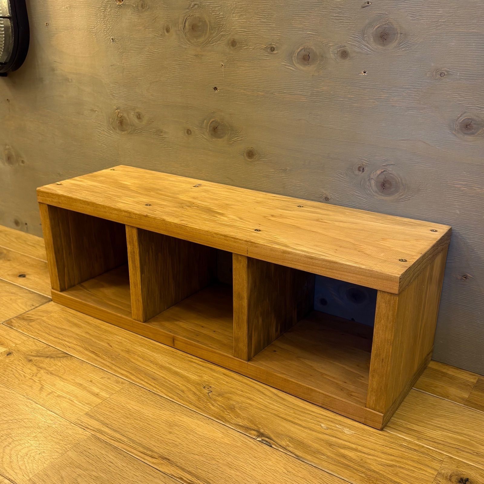 木製 ハンドメイド 棚 3段 | オープンラック ラック 52.5×27×100cm ナチュラル おしゃれ 収納棚 diy 小棚 iichi 物品棚 ホワイトの