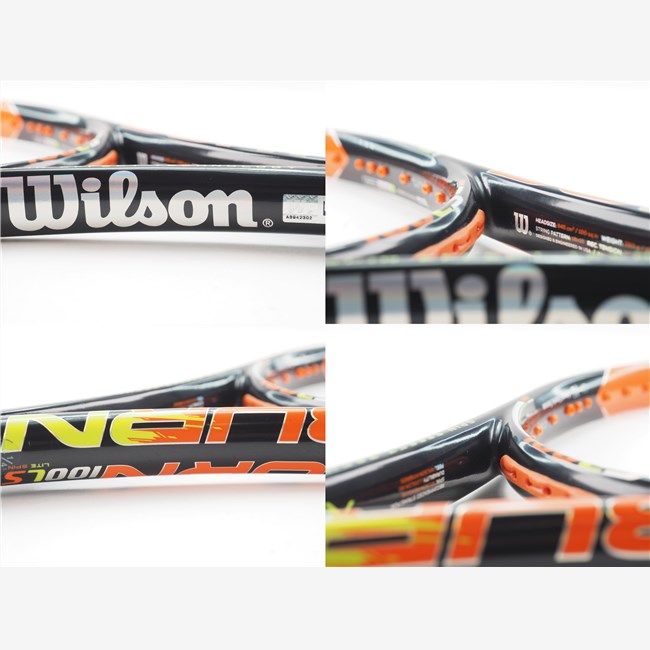 中古 テニスラケット ウィルソン バーン 100エルエス 2015年モデル (G2