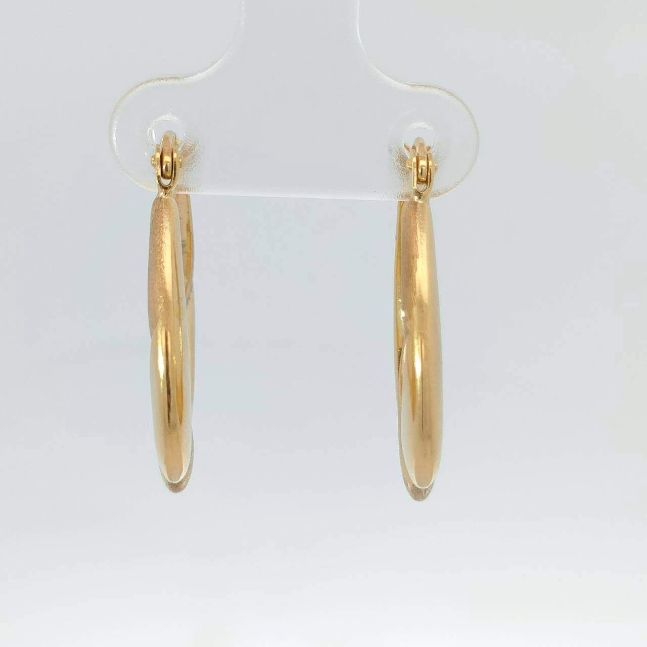 18金 K 18 デザインピアス レディース 2.66 g E 016