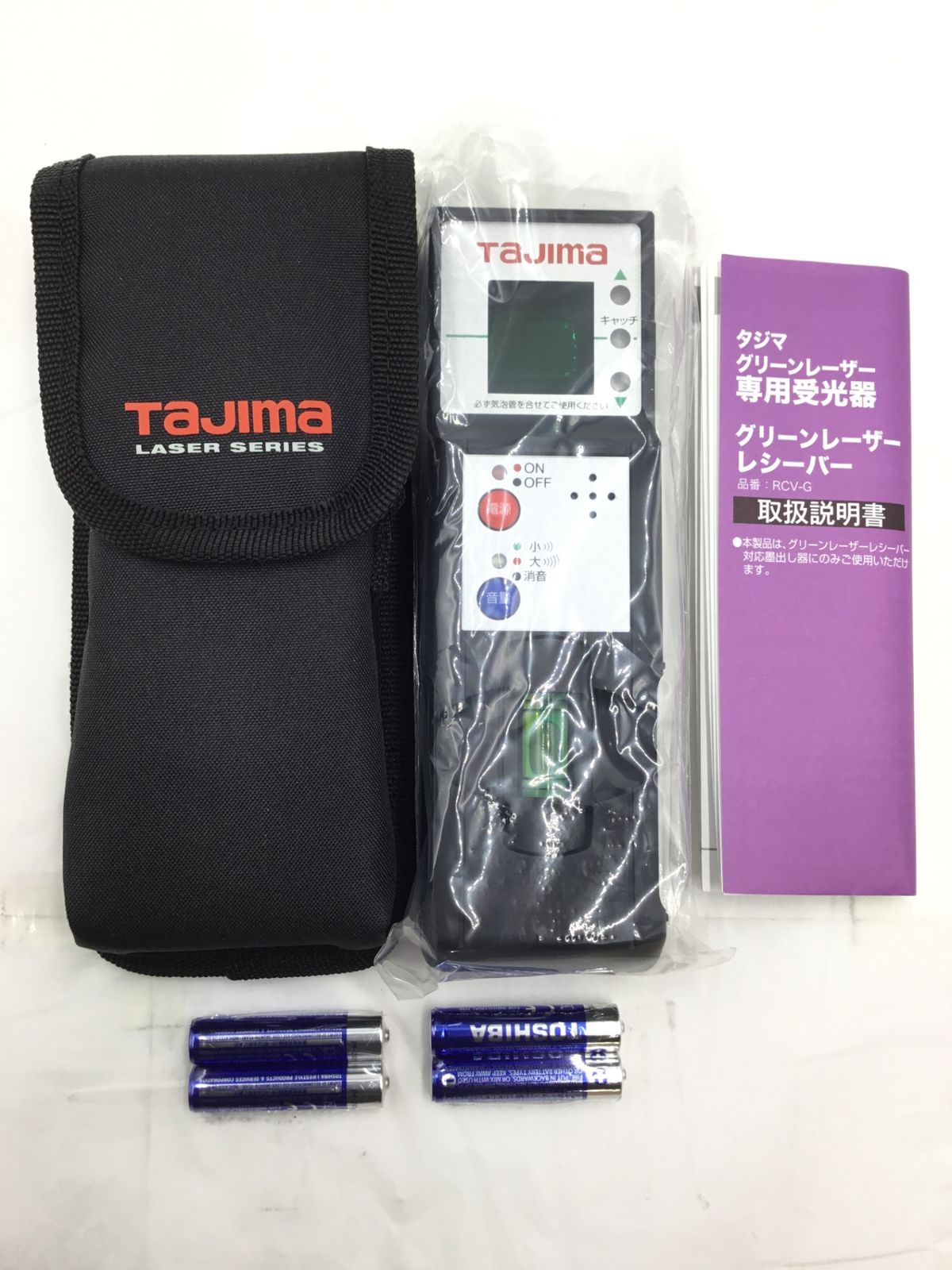 TAJIMA タジマ 0 LA-BAT 7424 グリーンレーザー墨出し機 ZEROG 2-KYR 受光器 三脚 バッテリー IT_OH 107 半田 M 04