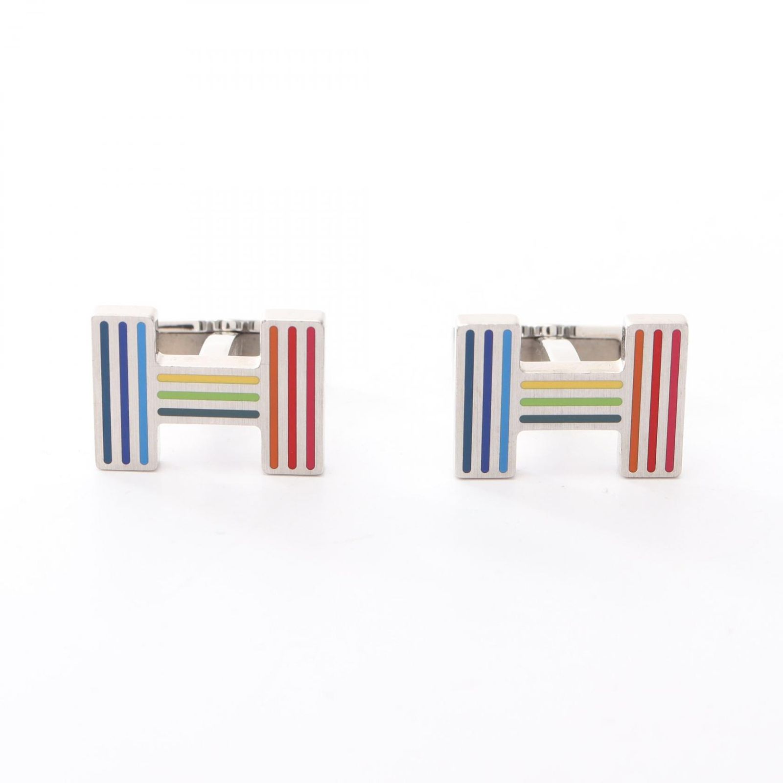 エルメス HERMES カフス カフリンクス クイズレインボー その他 カフスリンクス メンズ A