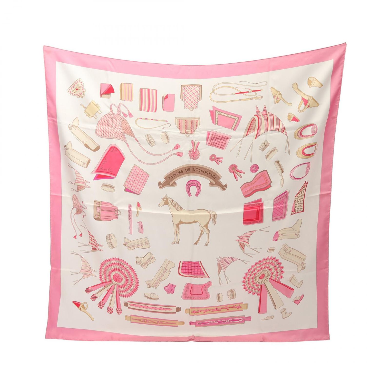 エルメス HERMES スカーフ カレ90 ALBUMS DE シルク レディース