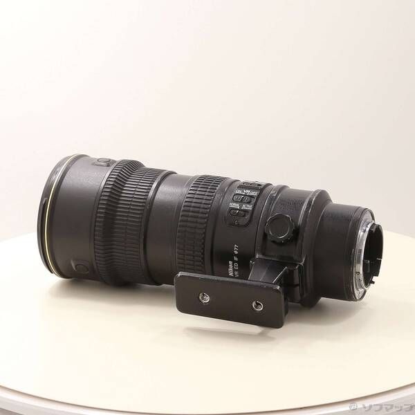 〔 品〕 Nikon AF S VR ED 70 200 mm F 2 8 G ブラック 262