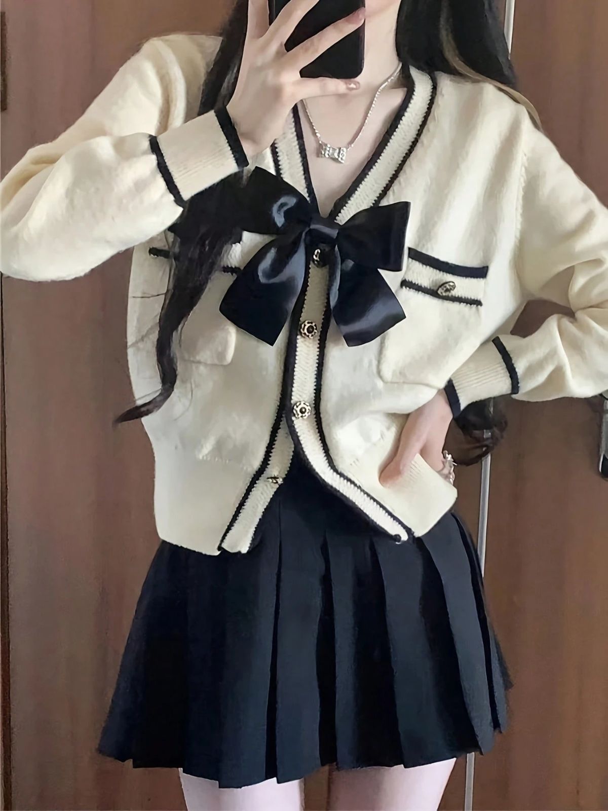 ニートカーディガン レーディス