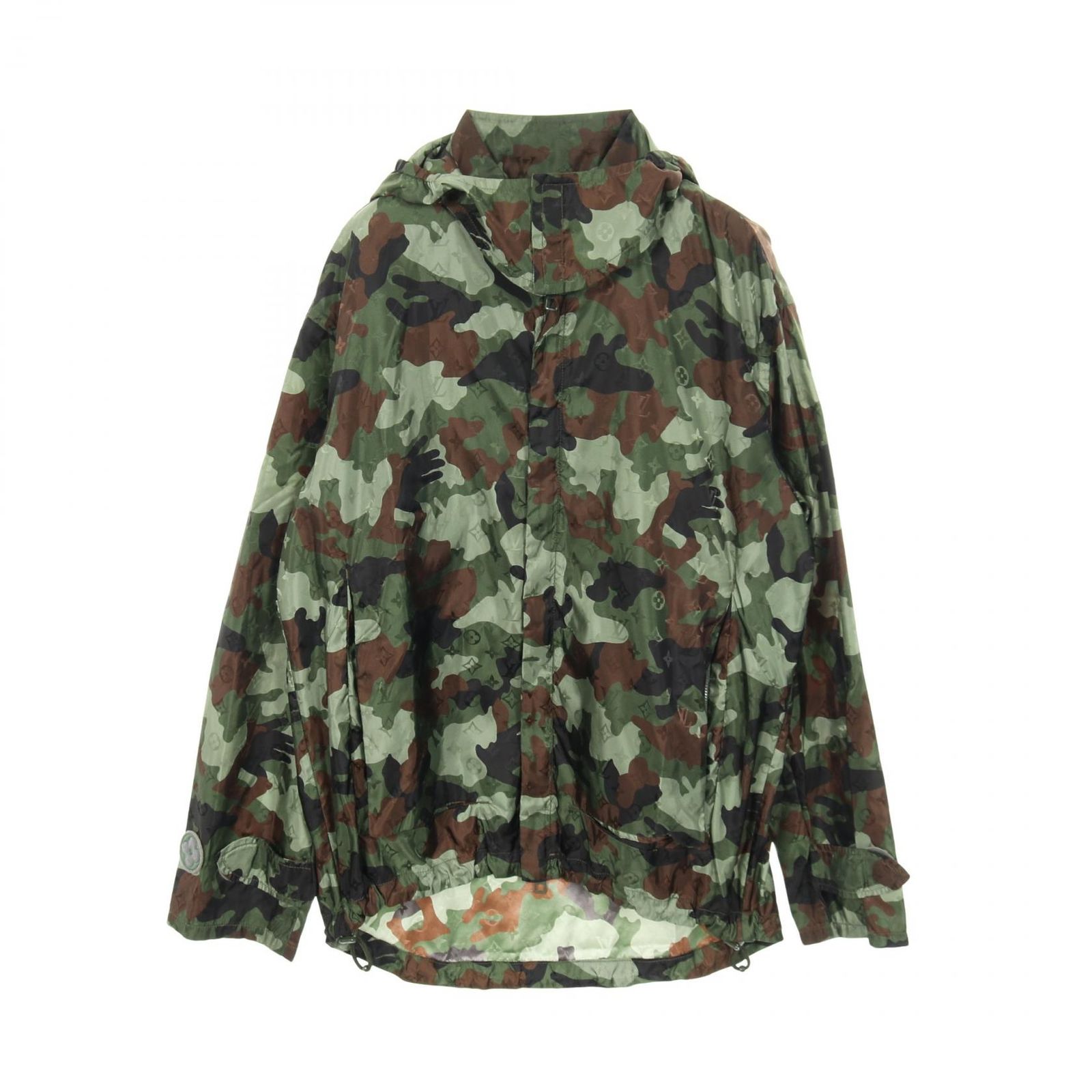 ルイ ヴィトン LOUIS VUITTON マウンテンパーカー カモウィンドブレーカー ナイロン ジャケット メンズ B