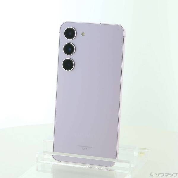 定番人気，得価 〔中古品〕 Galaxy S23 256GB ラベンダー SCG19 au SIMフリー【276】 スマートフォン本体