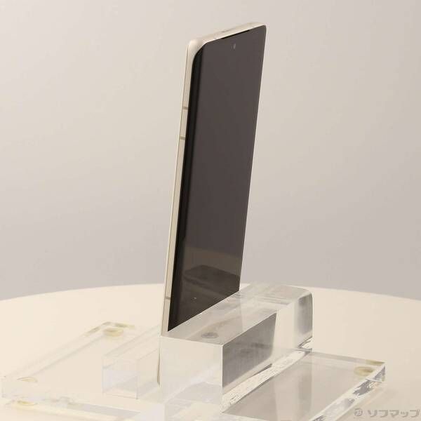 中古品〕 motorola edge 50s pro 256GB バニラクリーム MOSAH3