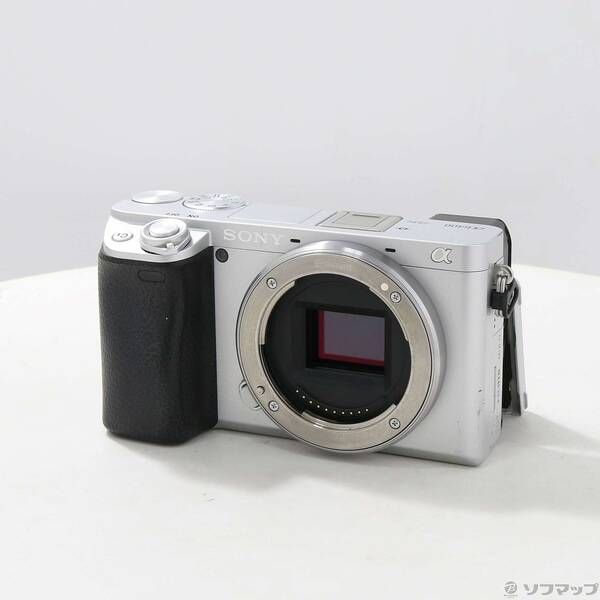〔 品〕 α6400 ILCE 6400 ボディ シルバー 371