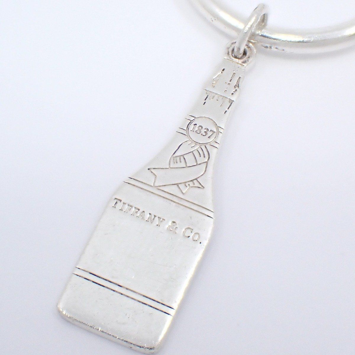  TIFFANY＆Co. ティファニー 1837 ワインモチーフ キーリング シルバー925 キーホルダー キーリング 小物