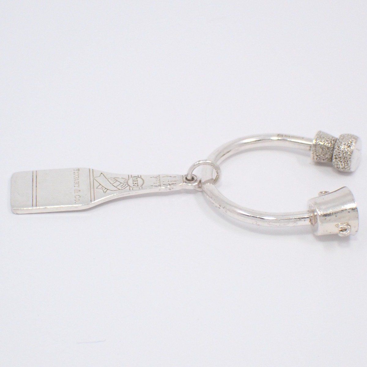TIFFANY＆Co. ティファニー 1837 ワインモチーフ キーリング シルバー