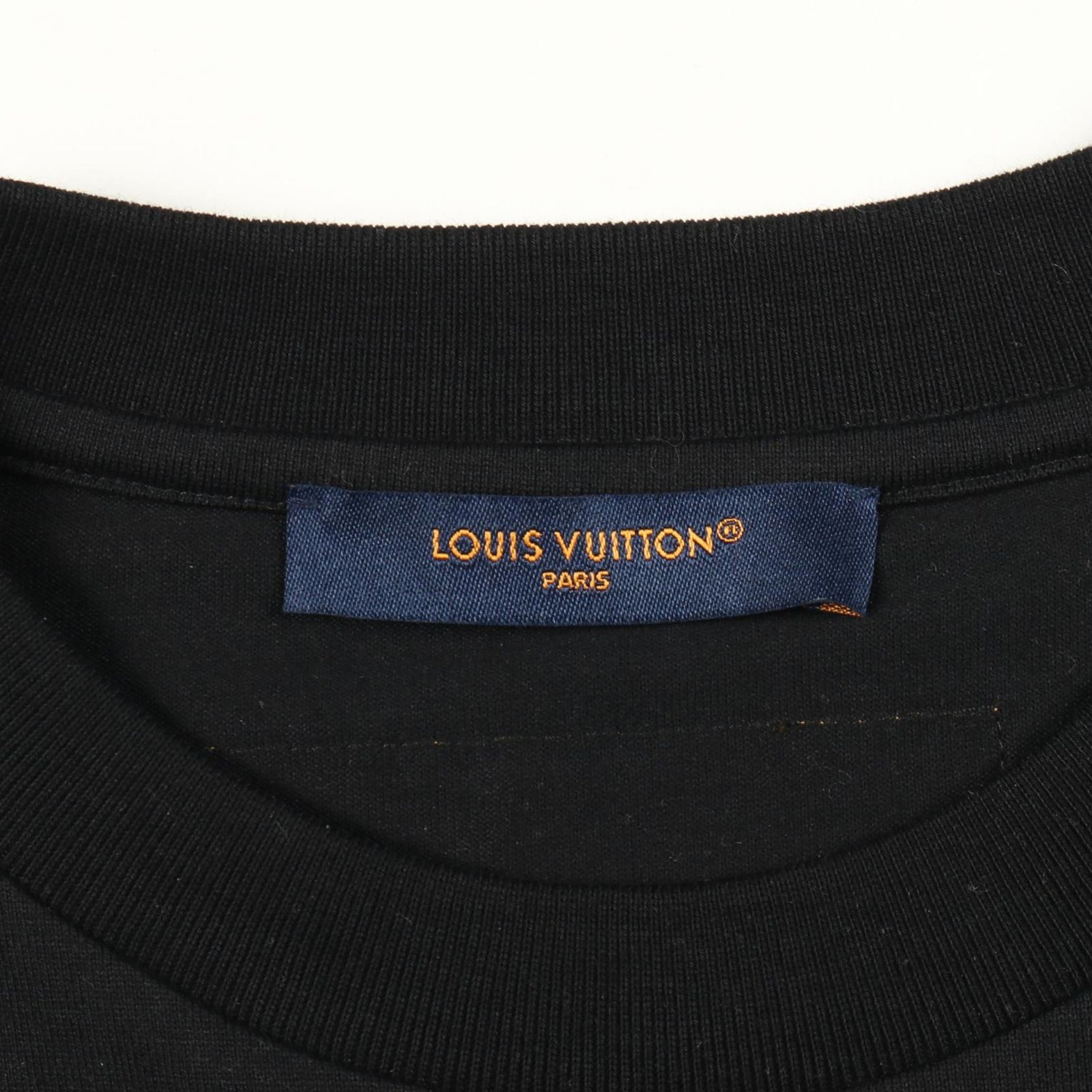 ルイ・ヴィトン LOUIS VUITTON カットソー エンボスLVロゴ インサイド
