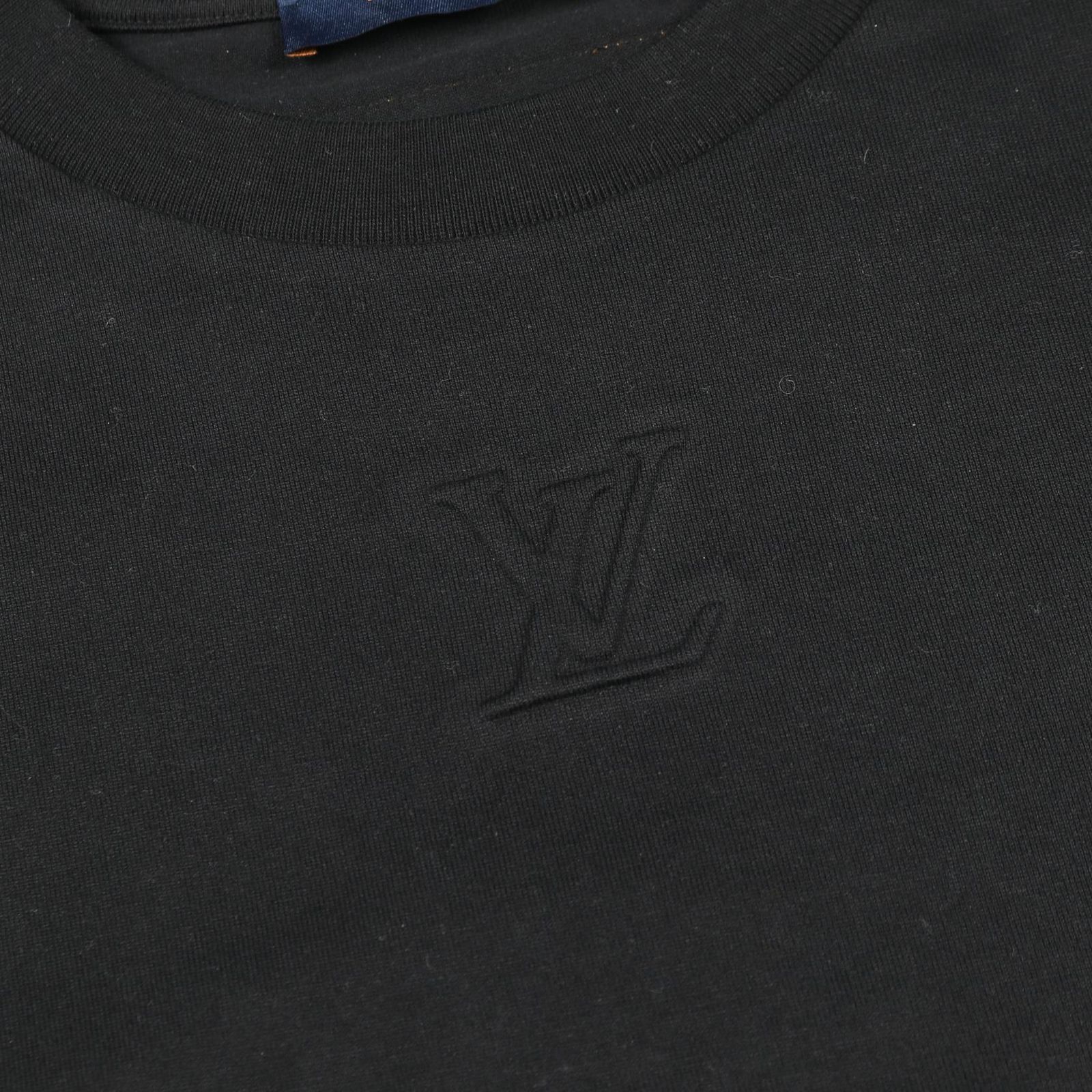 ルイ・ヴィトン LOUIS VUITTON カットソー エンボスLVロゴ インサイド