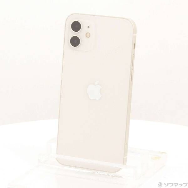 【ジャンク品】iPhone12 128GB ホワイト 中古品〕 iPhone12 128GB ホワイト MGHV3J／A SIMフリー【258】 128GB