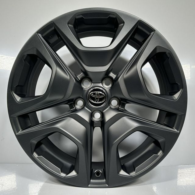 美品/塗装済 RAV4 MXAA54 後期 純正 アルミホイール×1本 艶消しグレー