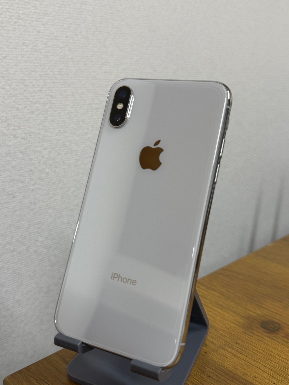iPhone X シルバー ひび割れあり 256GB 匿名発送 iPhone X 256GB シルバー SIMフリー ✓動作確認済み IMEI