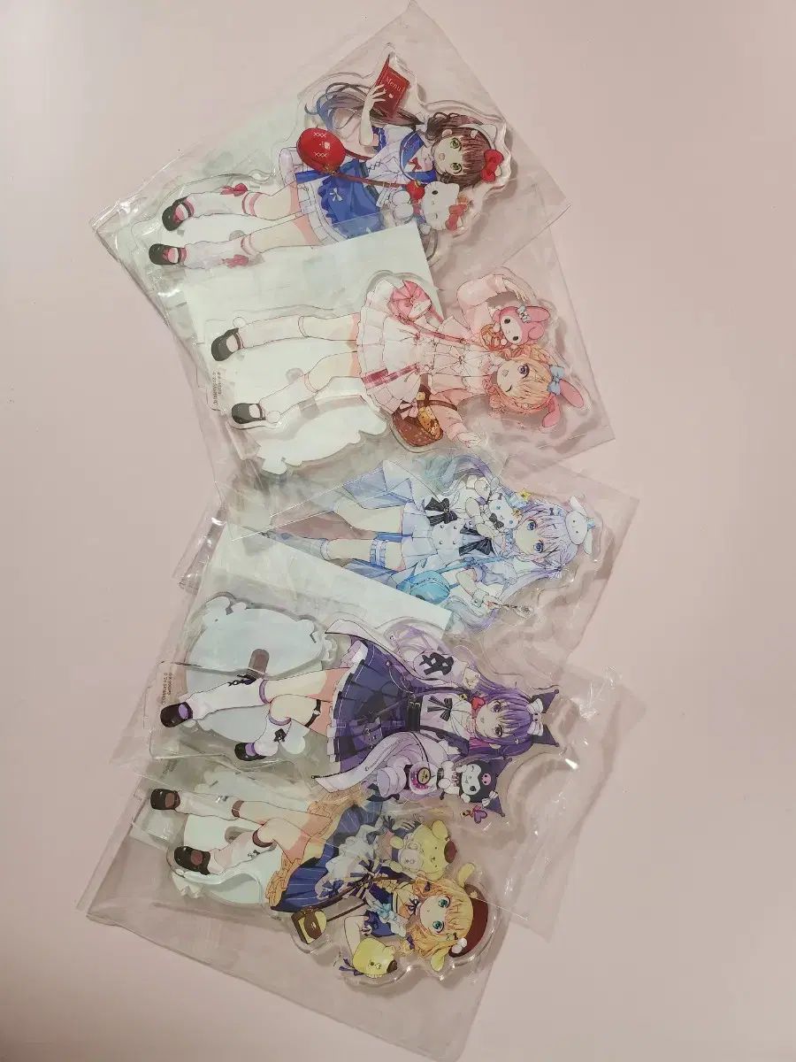 ご注文はうさぎですか サンリオ コラボ アクリルスタンド 5種 まとめ