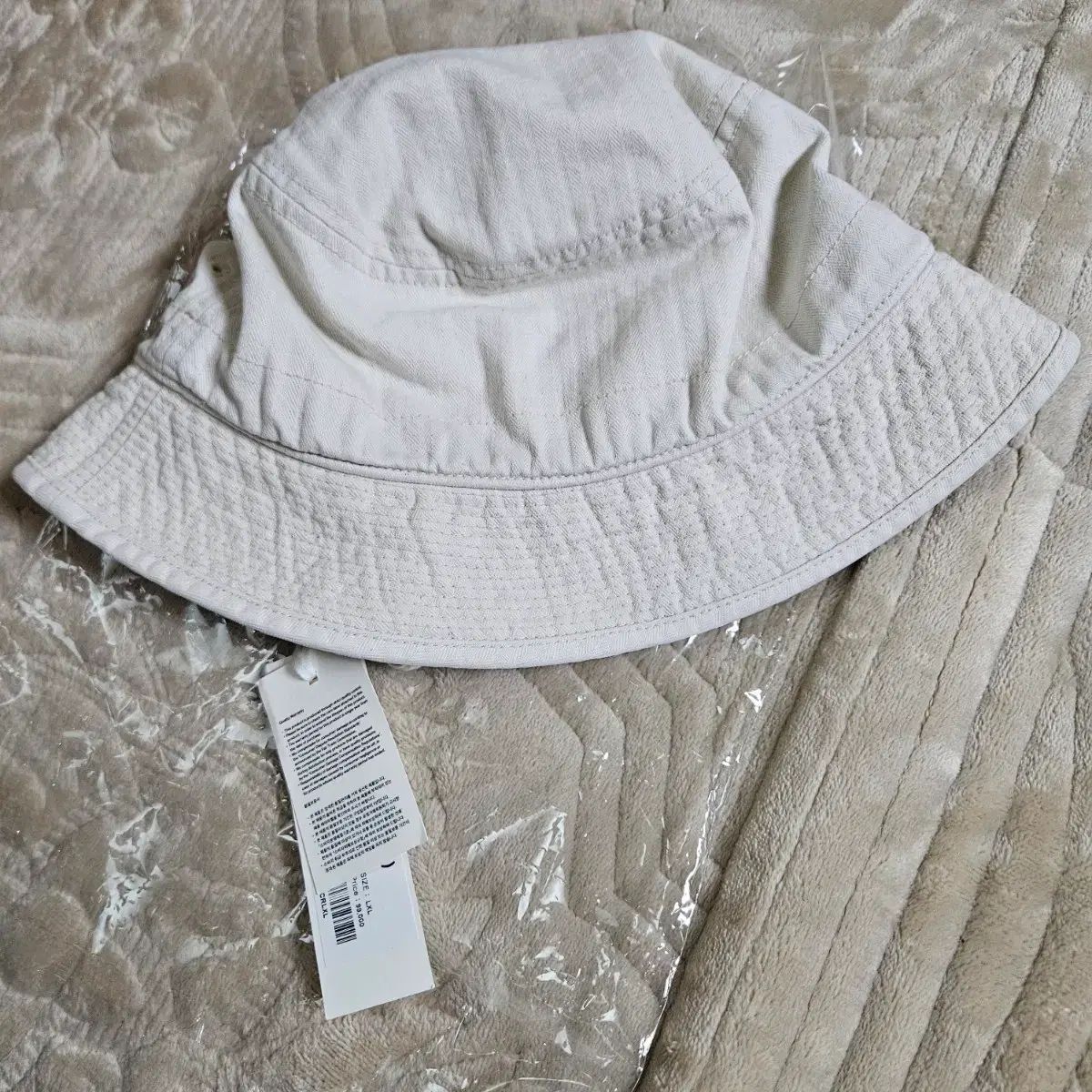 L XL カーキス COMBAT バケットハット エクリュ COLOR