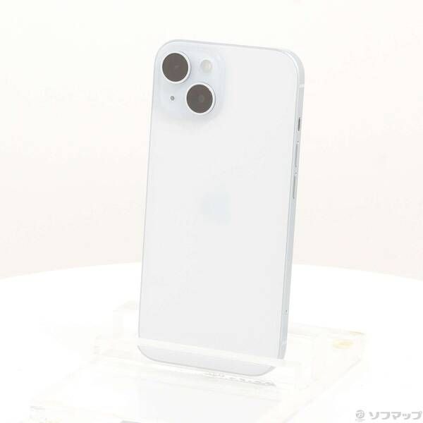 豊富な，送料無料 〔中古品〕 iPhone15 128GB ブルー MTML3J／A SIMフリー【348】 スマートフォン本体