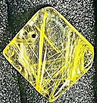 上質EU製☆ROBEAN☆定価135万円☆天然タイチンルチルクォーツ太金針