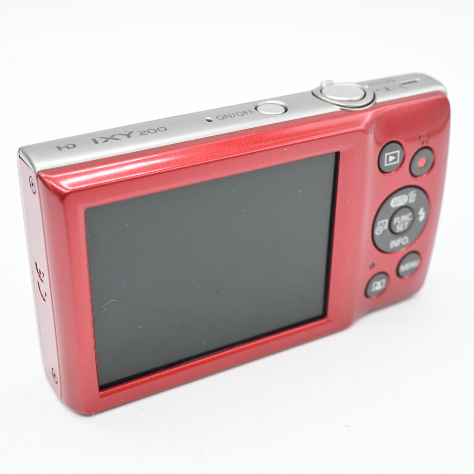 美品】【整備済み品】 キャノン (CANON) デジタルカメラ IXY200 レッド