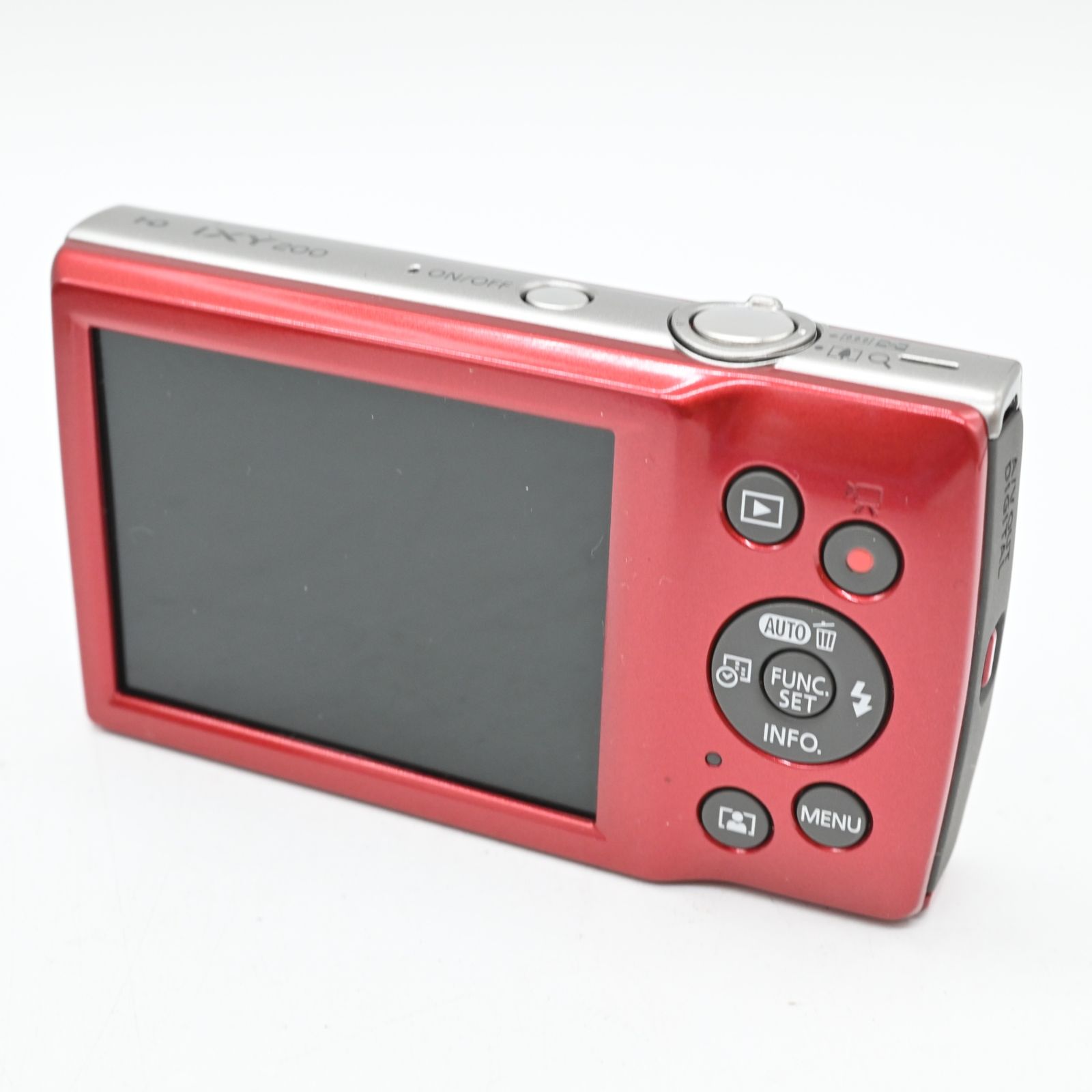 Canon IXY 200 デジタルカメラ（レッド）即購入⭕️すぐ使えます‼️ topone1_cam-0086