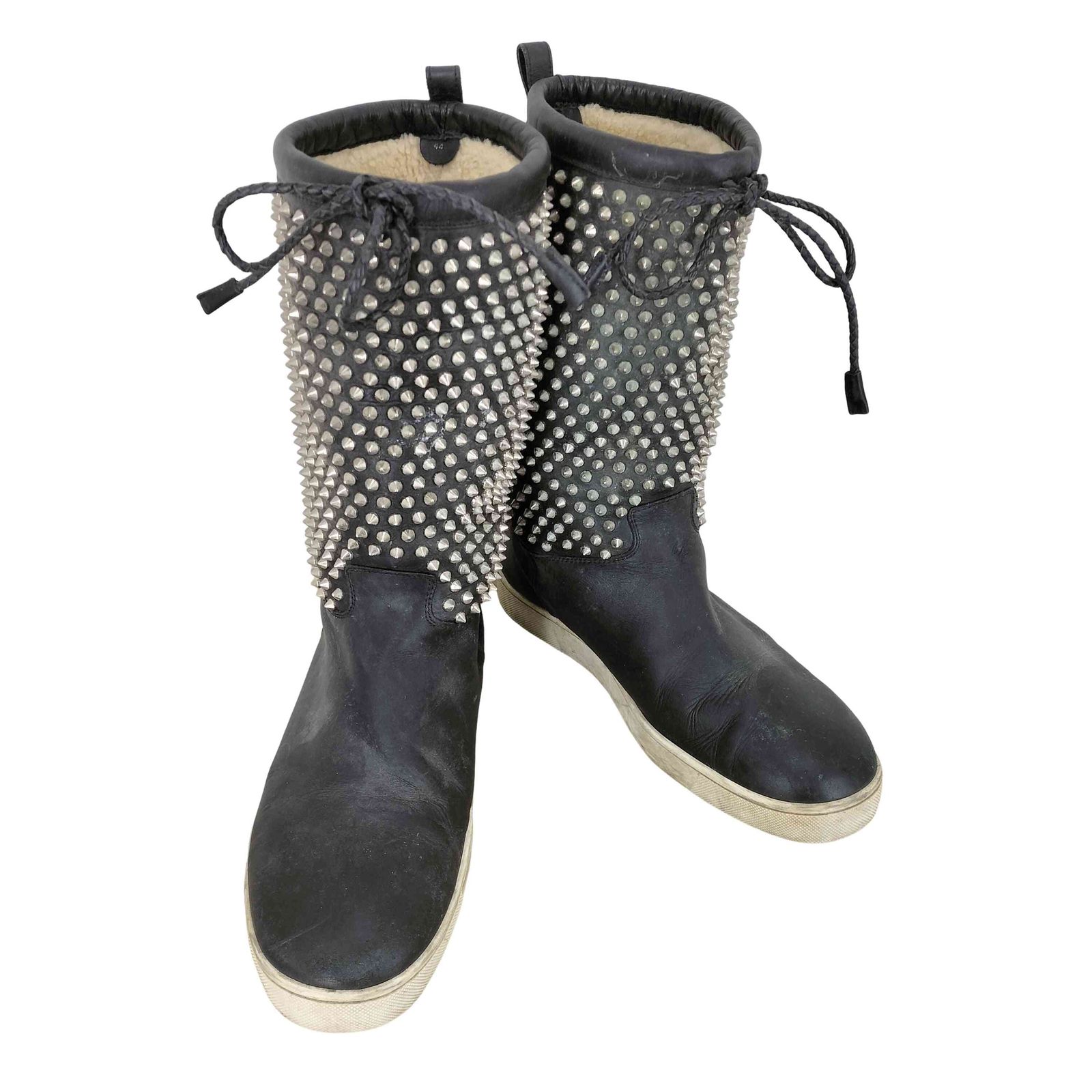 Christian Louboutinクリスチャンルブタン38スタッズトゥブーツ Christian Louboutinクリスチャンルブタン38スタッズトゥブーツ