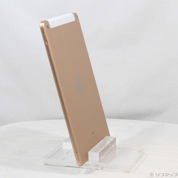 中古品〕 iPad 第6世代 32GB ゴールド MRM02J／A auロック解除SIM