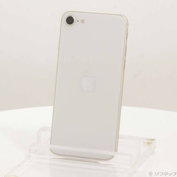 品〕 iPhone SE 第3世代 64GB スターライト MMYD3J／A SIMフリー【344