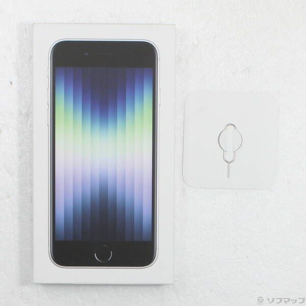 品〕 iPhone SE 第3世代 64GB スターライト MMYD3J／A SIMフリー【344