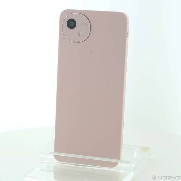 中古品〕 AQUOS wish4 64GB ピンク SHSJT4 Y!mobile SIMフリー【377