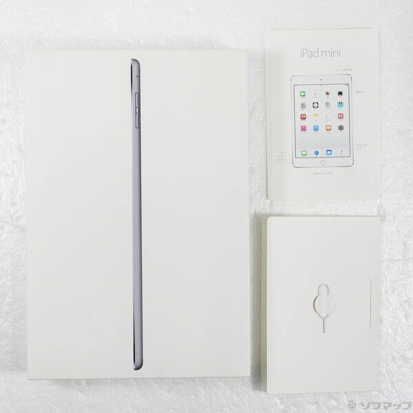 中古品〕 iPad mini 4 128GB スペースグレイ NK762J／A SoftBankロック