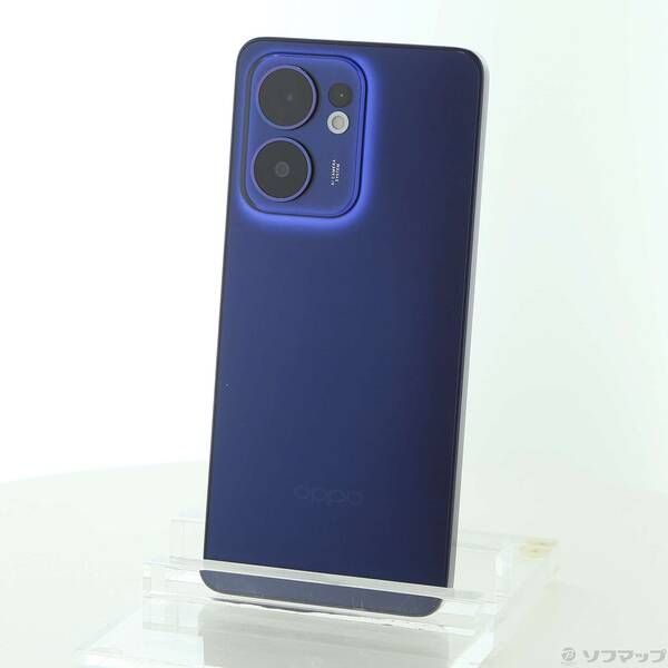 中古品〕 OPPO Reno13 A 128GB ルミナスネイビー CPH2699 LN SIMフリー