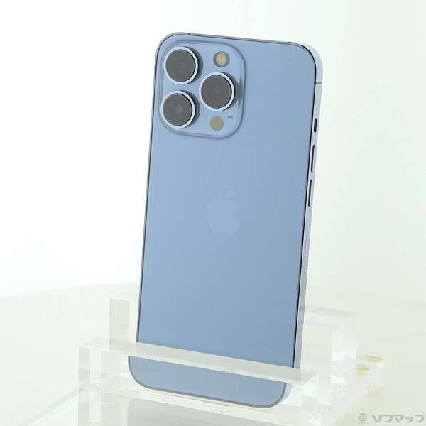 安い，本物保証 〔中古品〕 iPhone13 Pro 512GB シエラブルー MLV03J／A SIMフリー【198】 スマートフォン本体
