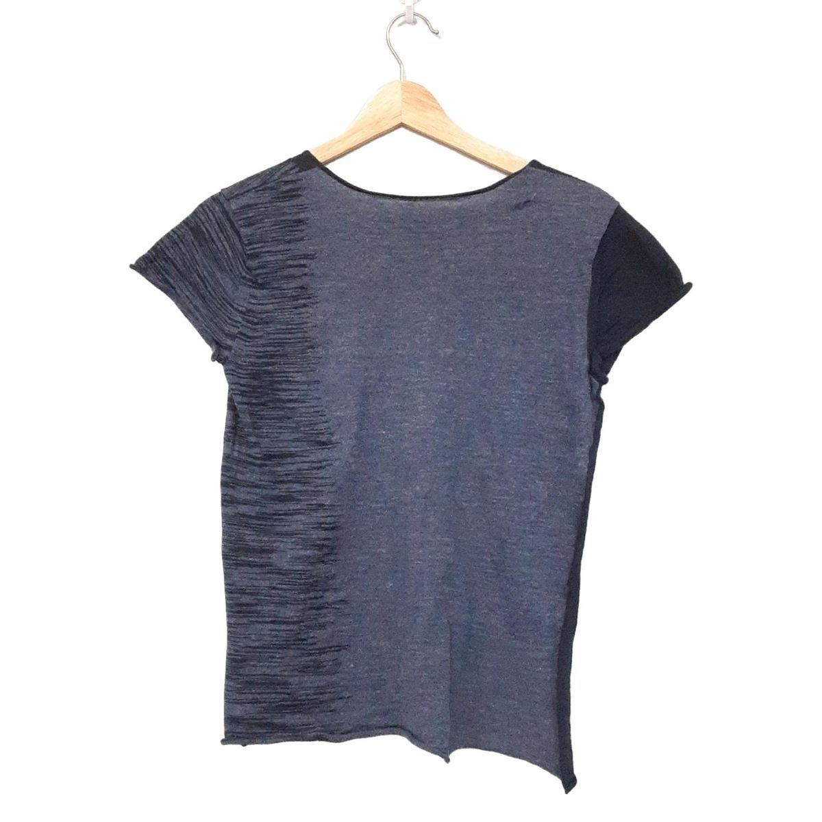 JURGEN LEHLヨーガンレール リネン お洒落サマーニット JURGEN LEHL(ヨーガンレール) 半袖セーター サイズM レディース美品