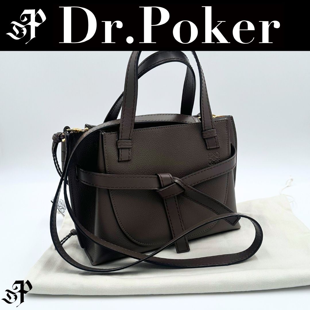 ☆超美品☆LOEWE ヴィンテージ ターンロック 2wayレザーハンドバッグ VINTAGE LOEWE/ロエベ】 handbag 2way turn lock（ショルダーバッグ