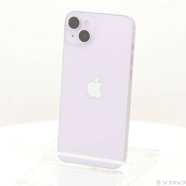 中古品〕 iPhone14 Plus 256GB パープル MQ4M3J／A SIMフリー【349