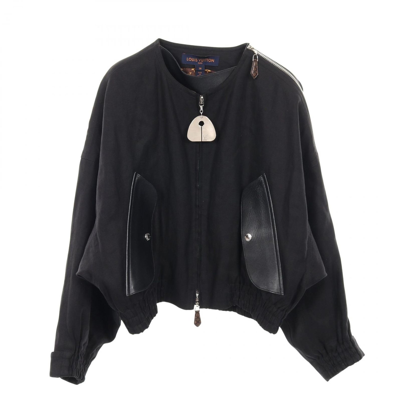 ルイ ヴィトン LOUIS VUITTON ブルゾン ジップアップジャケット ファブリック ジャケット レディース A
