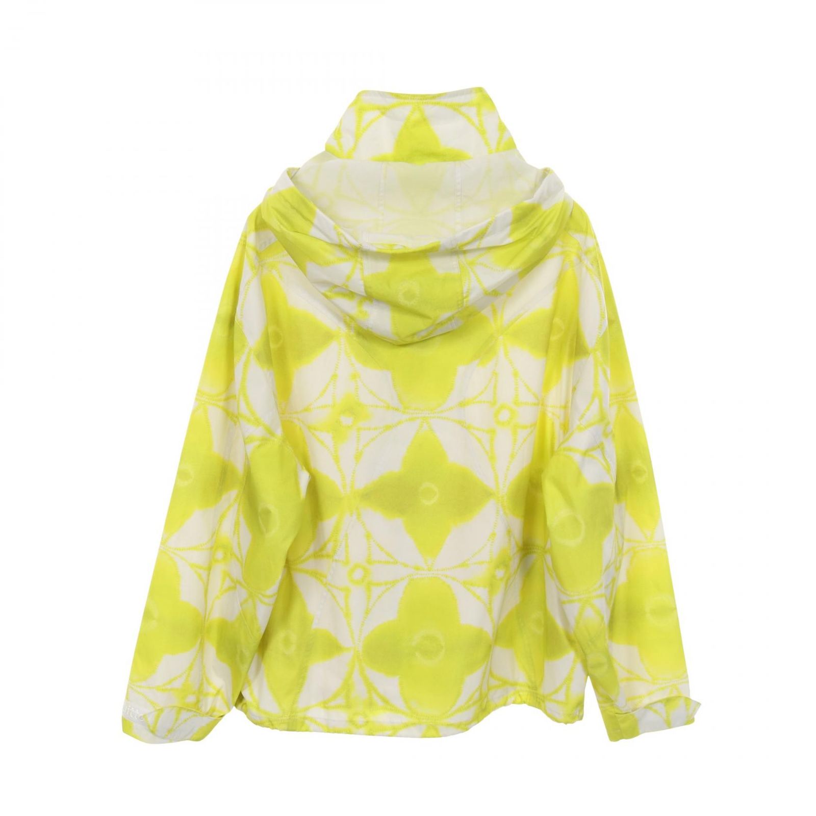 定価49.5万/新作☆ルイヴィトン モノグラムフラワーウインドブレーカー/46 ルイ・ヴィトン LOUIS VUITTON ブルゾン モノグラム フラワー シボリ