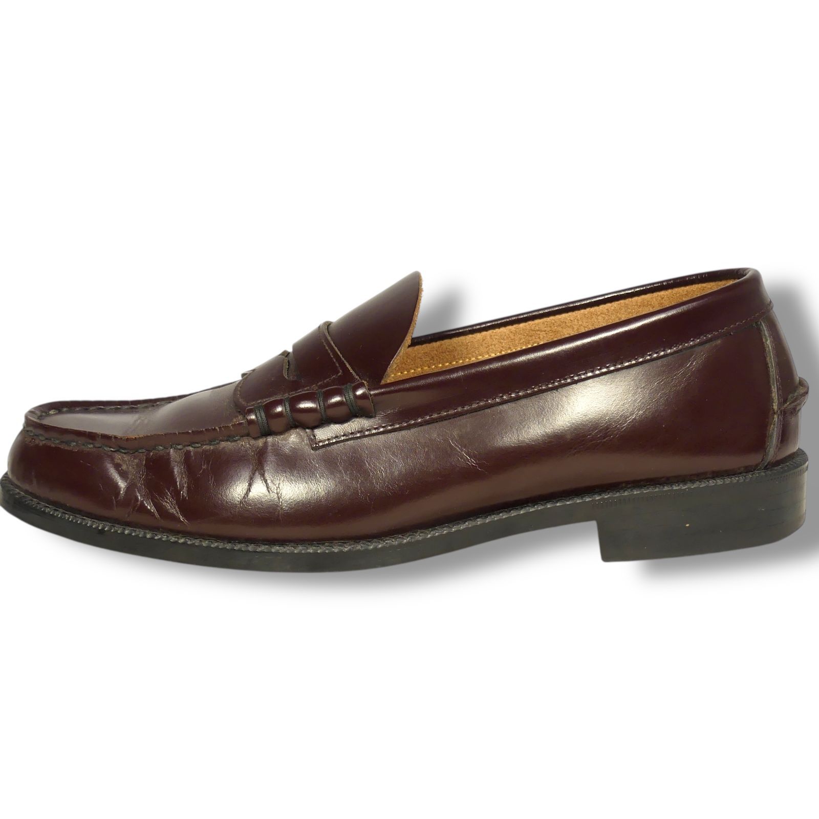 REGAL リーガル ローファー 26 本革 茶 レザー メンズ 26EEE コイン