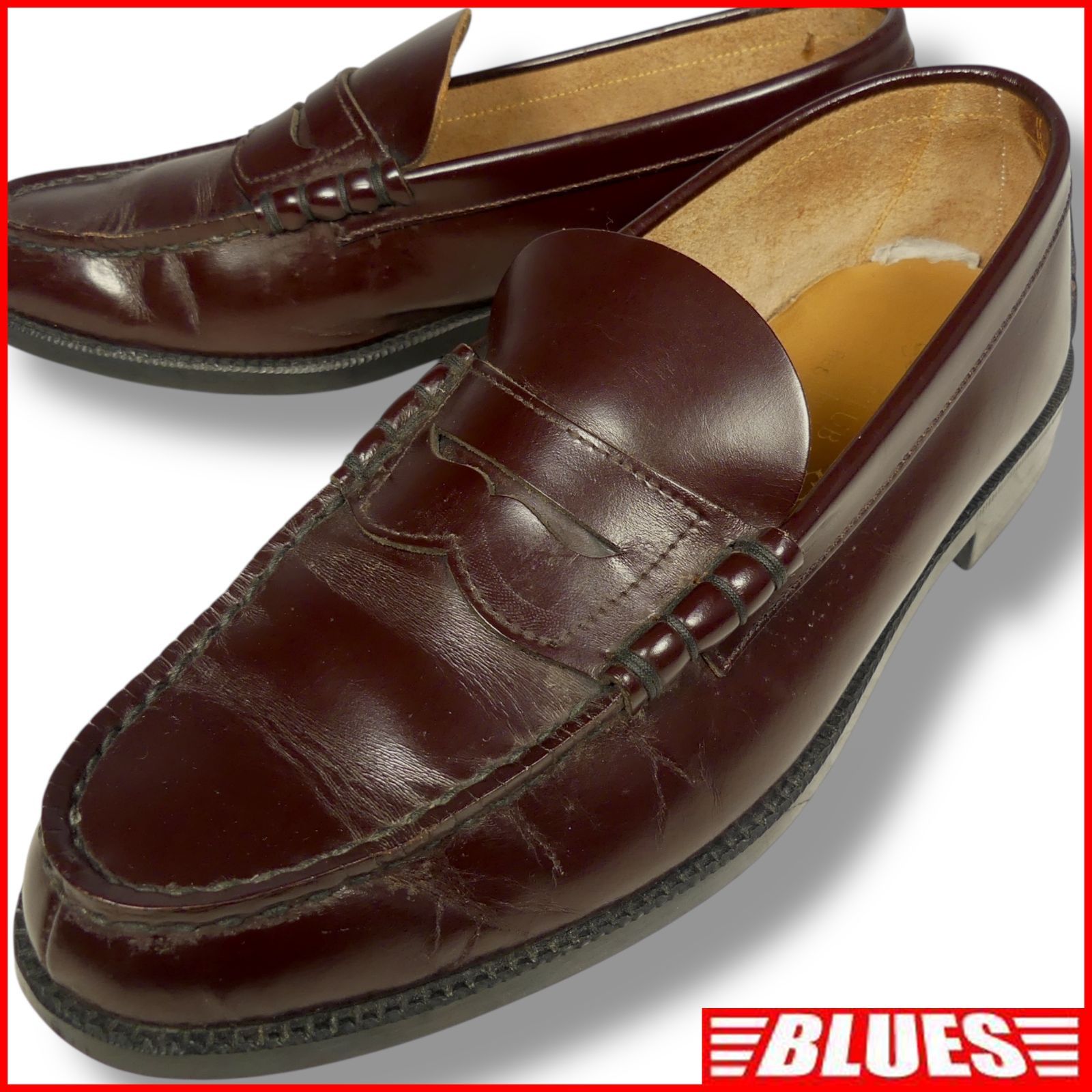 REGAL ブラウン ローファー 26cm REGAL リーガル ローファー 26 本革 茶 レザー メンズ 26EEE コイン