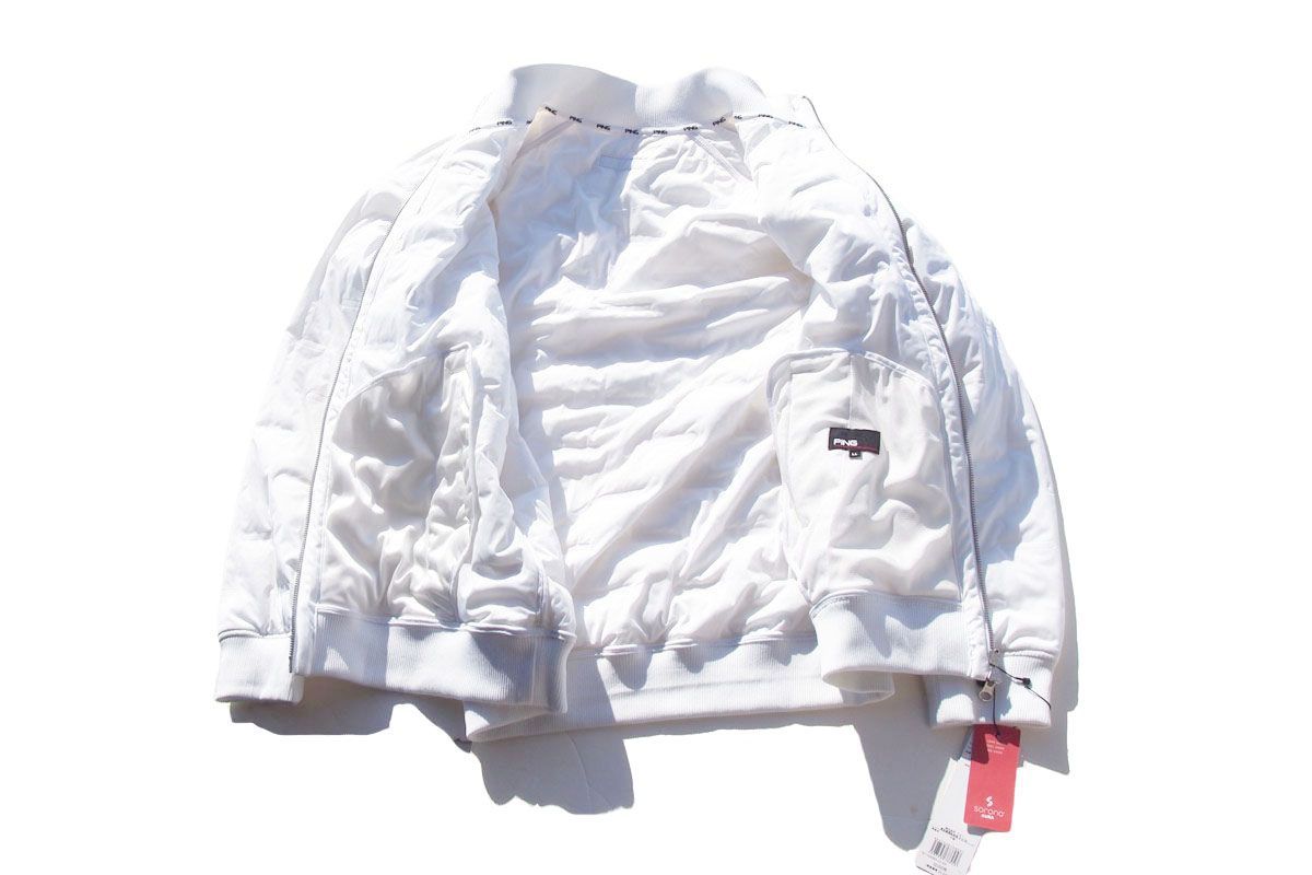 ｜ ｜ピン｜PING｜フルジップ 接結中綿ストレッチ ブルゾン｜ メンズゴルフウェア｜LL