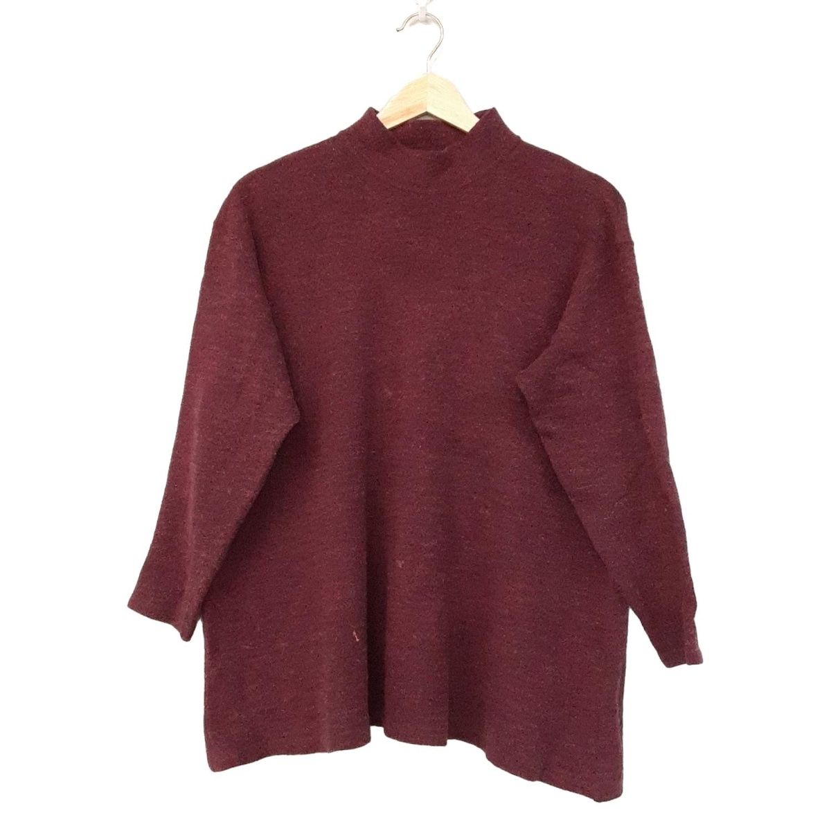 JURGEN LEHL ヨーガンレール 楊柳 ウール ニット M JURGEN LEHL ヨーガンレール 楊柳 ウール ニット M