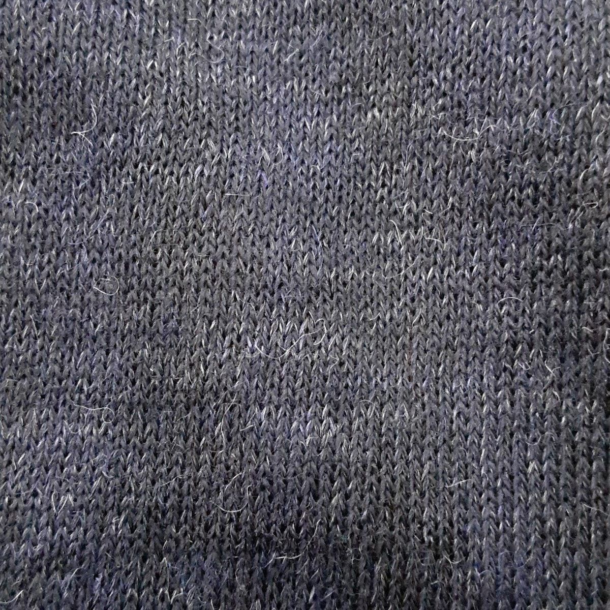  JURGEN LEHL ヨーガンレール ワンピース サイズM レディース - ダークネイビー 七分袖 ひざ丈 麻 その他 ワンピース