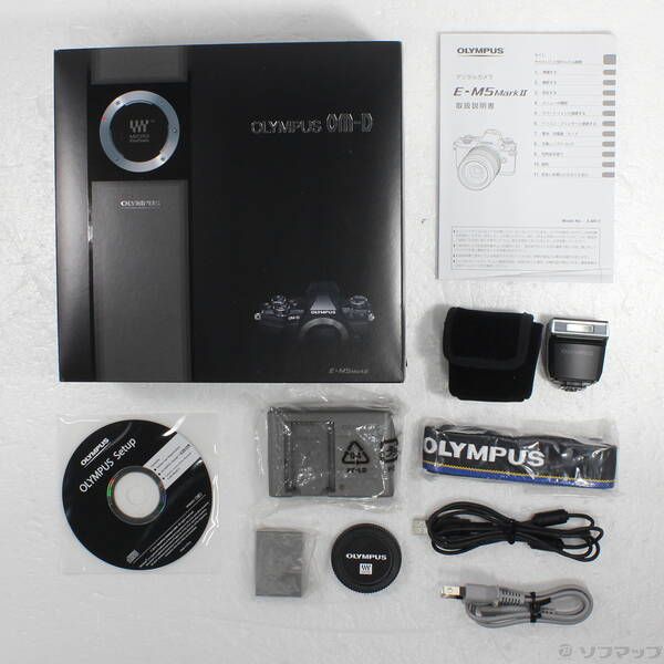 中古品〕 OM-D E-M5 MarkII ボディ ブラック【295】 - メルカリ