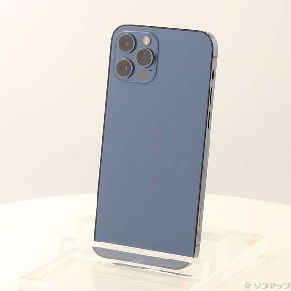 中古品〕 iPhone12 Pro 128GB パシフィックブルー MGM83J／A SIMフリー