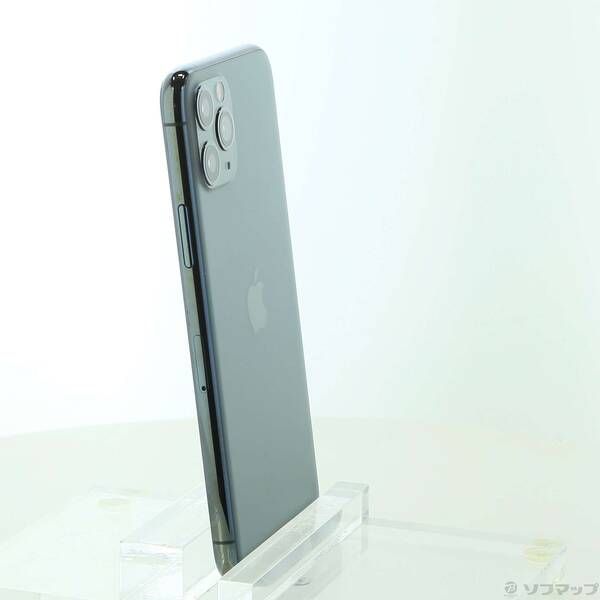 中古品〕 iPhone11 Pro 64GB ミッドナイトグリーン MWC62J／A SIM