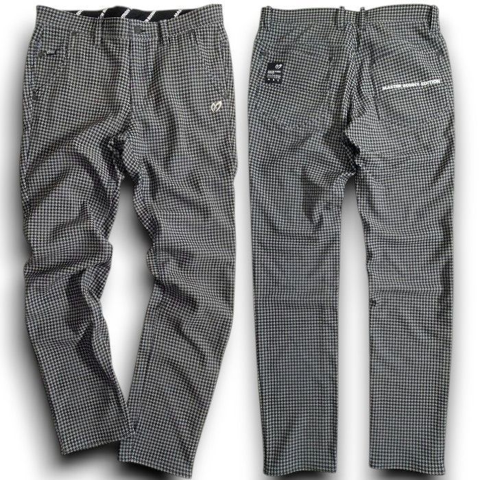 未使用級　パーリーゲイツ　パワーストレッチ　バッファロー　チェック　秋冬　肉厚 未使用級 パーリーゲイツ パワーストレッチ バッファロー チェック