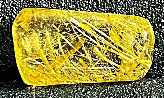 上質EU製☆ROBEAN☆定価135万円☆天然タイチンルチルクォーツ太金針